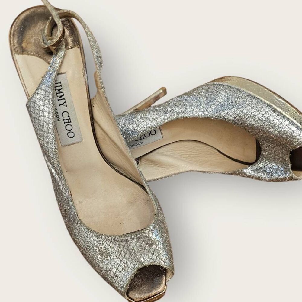 Jimmy Choo Sparkly Heels SZ 9